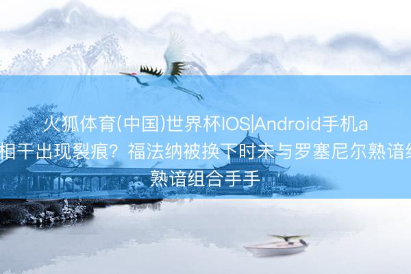 火狐体育(中国)世界杯IOS|Android手机app下载 相干出现裂痕？福法纳被换下时未与罗塞尼尔熟谙组合手手